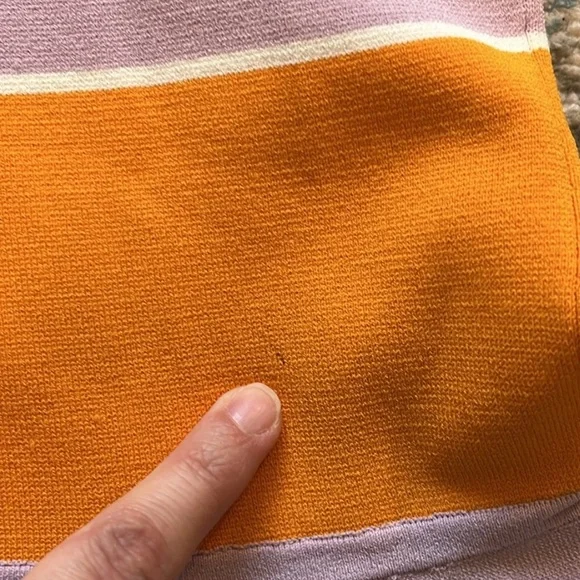 Tanya Taylor Noreen Knit Striped Dress Size Medium - Picture 16 of 16